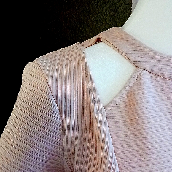 🍡 Asos pink dress size 6 bodycon midi - Picture 3 of 9